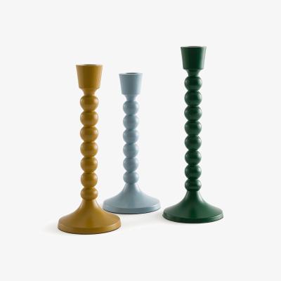 La Redoute Set of 3 Riya Metal Candlesticks