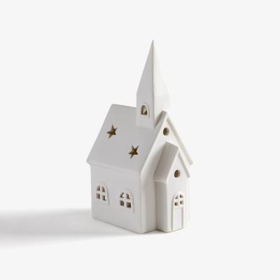 La Redoute Caspar Ceramic Church Candle Holder