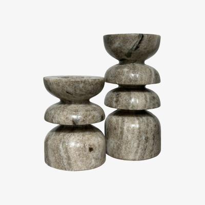 La Redoute Azuaga Marble Tealight Candlestick