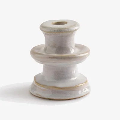 La Redoute Thodri Ceramic Candle Holder H10.3cm