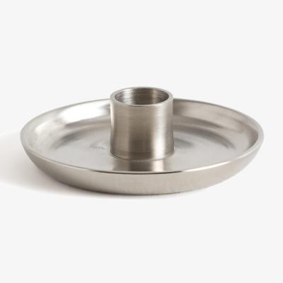 La Redoute Vela Round Aluminium Candlestick