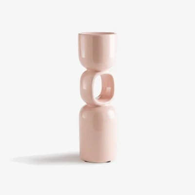 La Redoute Fomea Ceramic Sculptural Candleholder Height 31cm