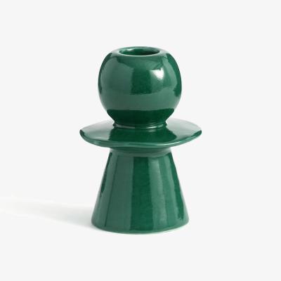 La Redoute Greta 10cm High Ceramic Candlestick