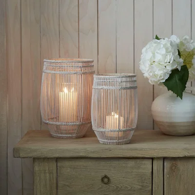 Layered Lounge Leve Rattan Lantern