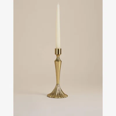 Marks & Spencer M&S Decorative Dinner Candle Holder Gold