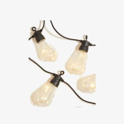 Marks & Spencer M&S  Lantern Festoon Solar Lights - Black, Black