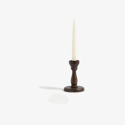 Marks & Spencer M&S Wooden Dinner Candle & Tealight Holder - Natural, Natural