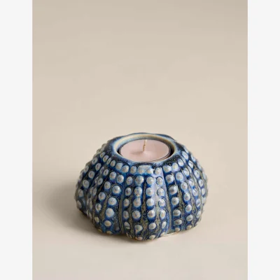 Marks & Spencer M&S Coastal Shell Tealight Holder Blue