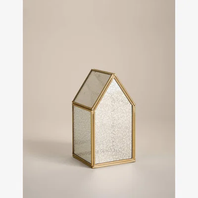 Marks & Spencer M&S Small Mercury Glass House Decoration Silver Mix