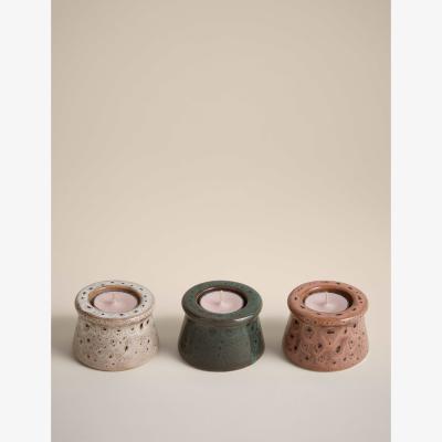 Marks & Spencer M&S Collection Set of 3 Spot Reactive Tealight Candle Holders - Multi, Multi