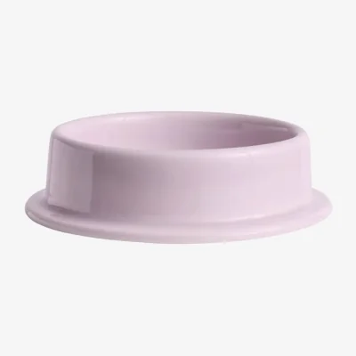 Made in Design Column Candle stick ceramic pink / For Block candle - Ø 11 cm - Hay