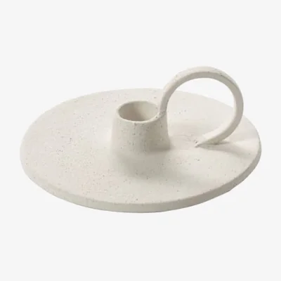 Made in Design Mira Small Candle stick ceramic beige - Serax