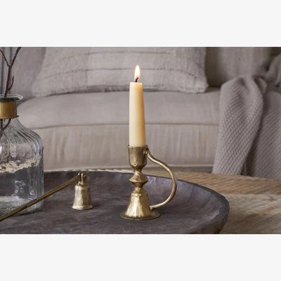 Nkuku nkuku Prema Candle Holder | Candles Holders & Lanterns | Antique Brass