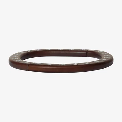 Nordic Nest Ferm Living Ori candleholder 28x31 cm Dark stained