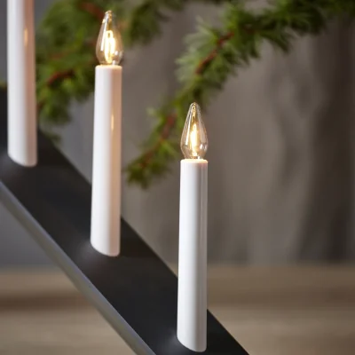 Nordic Nest Arrow candle holders 64.5 cm Grey