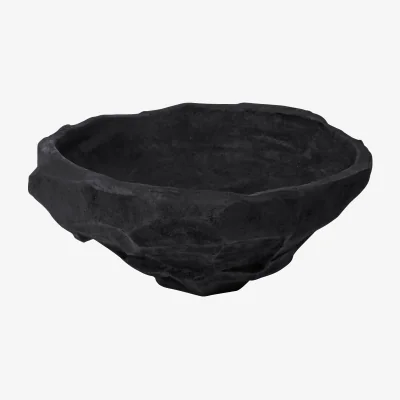 Nordic Nest Mette Ditmer Art Piece candle holder 23 cm Black