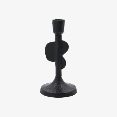 Nordic Nest House Doctor Donna candlestick Black