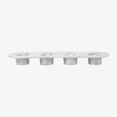 Nordic Nest Ferm Living Soothe 4 candlestick 8x29 cm Aluminium