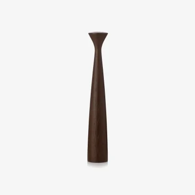 Nordic Nest Applicata Blossom Rose candle holder 29 cm Smoked oak