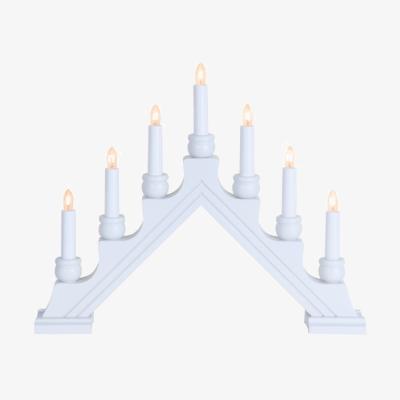 Nordic Nest Star Trading Karin Candle Holder 42 cm White