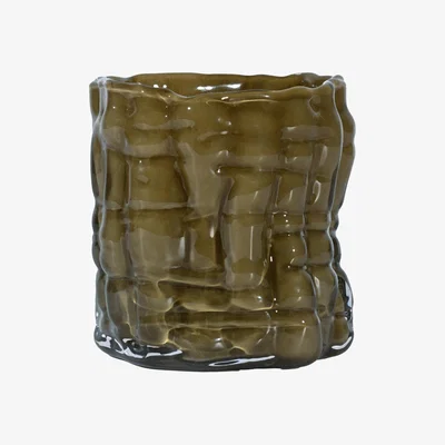 Nordic Nest Byon Laranne candle holder Ø10 cm Green
