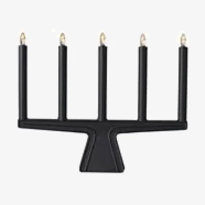 Nordic Nest SMD Design Stella 5 advent candle holder 41 cm Black
