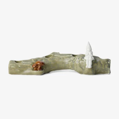 Nordic Nest Kähler Christmas Tales advent candle holder mushroom Green