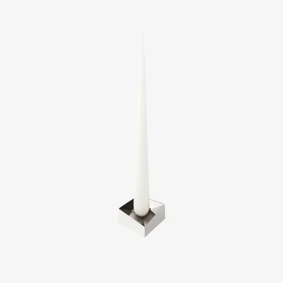 Nordic Nest STOFF STOFF Nagel reflect candle holder large 3.2 cm Chrome