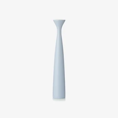 Nordic Nest Applicata Blossom Rose candle holder 29 cm Sky blue