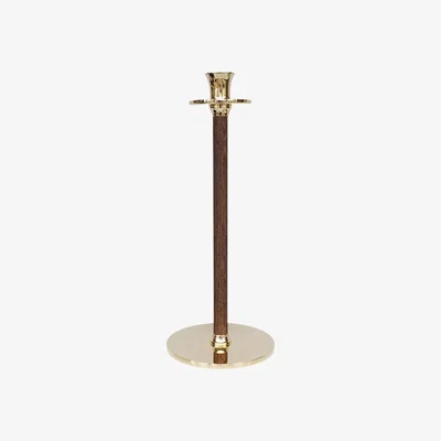 Nordic Nest Hilke Collection Alto Basso candle holder 35 cm Brass