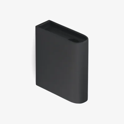 Nordic Nest Northern Monolith candle holder vägg Black