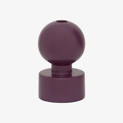 Nordic Nest URBAN NATURE CULTURE Saldo A candlestick 15 cm Purple