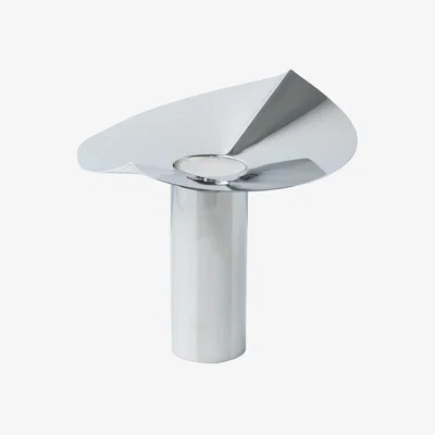 Nordic Nest KLONG Löv vase-candle holder Stainless steel