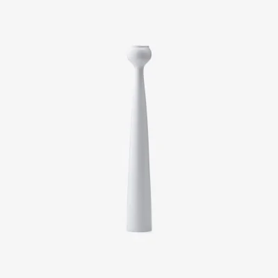 Nordic Nest Applicata Blossom Tulip candle holder 33.5 cm Cool grey