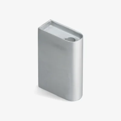 Nordic Nest Northern Monolith candle holder medium Aluminium