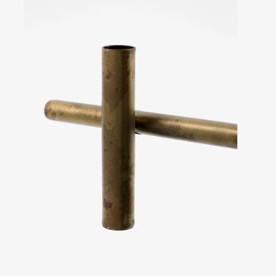 Nordic Nest House Doctor Maxi candlestick 80 cm Antique brass color