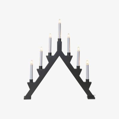 Nordic Nest Star Trading Zack candlestick 47 cm Gray