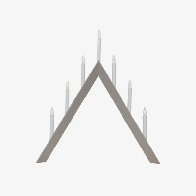 Nordic Nest Arrow candle holders 64.5 cm Beige