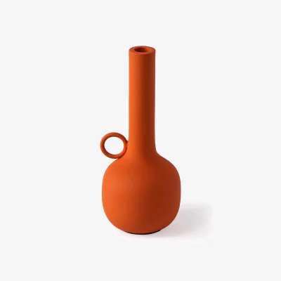 Nordic Nest POLSPOTTEN Spartan candle holder M 26 cm Orange