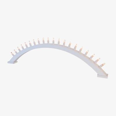 Nordic Nest Star Trading Hill 20 candlestick 105 cm White