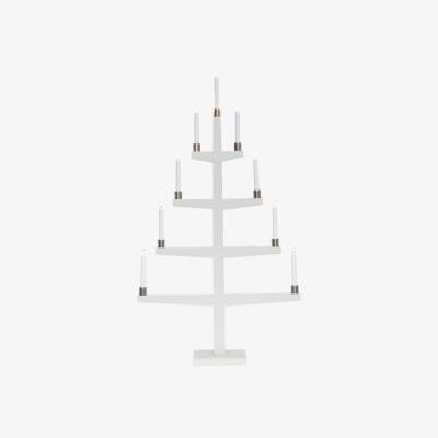 Nordic Nest Star Trading Tall candlestick 61 cm White
