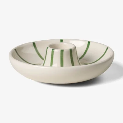 Nordic Nest Kähler Signature candle holder White-green
