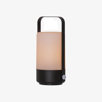 Nordic Nest Star Trading Flame lantern 19 cm Black