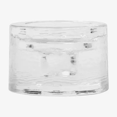 Nordic Nest Ferm Living Gradia candle holder round Ø8 cm Clear