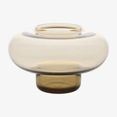 Nordic Nest Marimekko Fyr tealight holder Brown