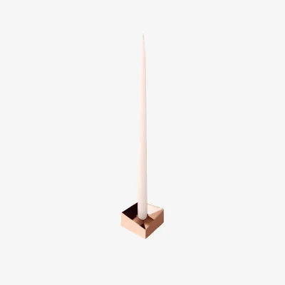 Nordic Nest STOFF STOFF Nagel reflect candle holder small 2.7 cm Rose gold