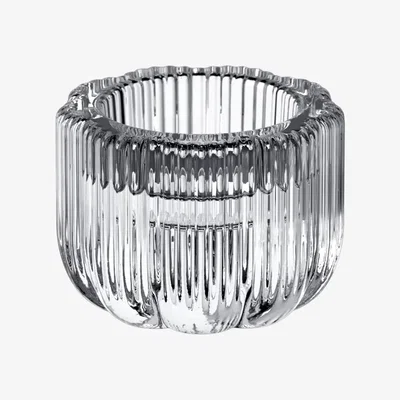Nordic Nest Villeroy & Boch Fleur 2-in-1 candle holder Transparent Ø6.3 cm