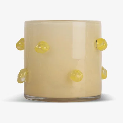 Nordic Nest Byon Arlo lantern M Ø15 cm Beige-yellow