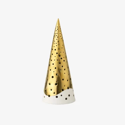 Nordic Nest Kähler Nobili candle holder medium Gold-white