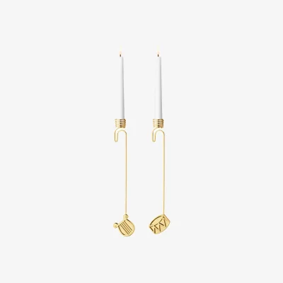 Nordic Nest Georg Jensen 2026 candleholder set Gold
